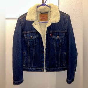 Levi Sherpa Trucker Jacket